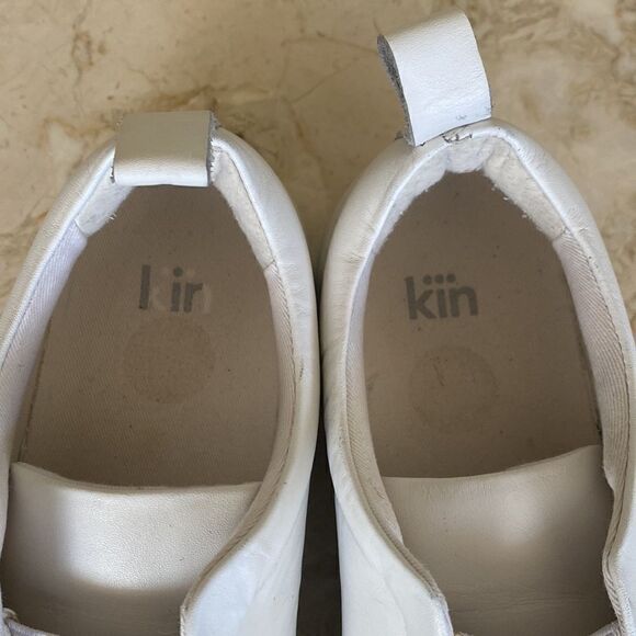 Kin Erennie Leather Slip On Trainers - Picture 9 of 10